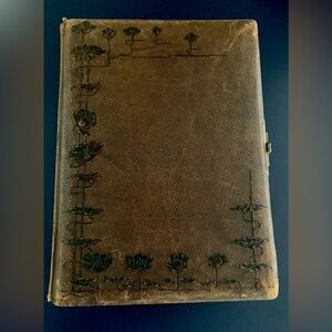 Antique Leather Photo Album